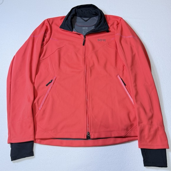 GORE Wear R5 Gore-Tex Infinium Women's Cycling Running Jacket‎ SZ L Neon Pink - Picture 1 of 7